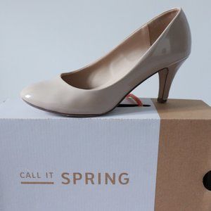 Classic Nude 2.5" Heels from Call it Spring